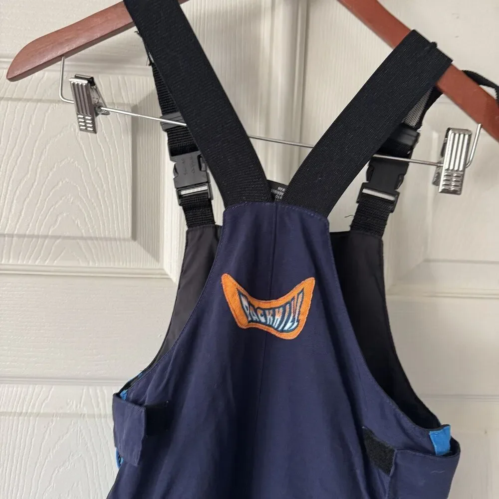 Backhill Kids 9/10 Snow Bib Ski Winter Warm Pockets Outdoor Active Cabin Core